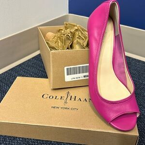 Cole Haan  New York City, Nike air tallot wedge 40 size 8 AA pink tourmaline